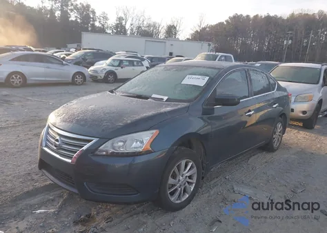 2015 Nissan Sentra Sv z USA, uszkodzony, nr VIN 3N1AB7AP7FY260240